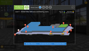 austin convention center virtual tour